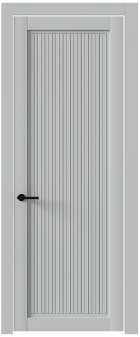 Дверь Tivoli З-2 Серая эмаль (RAL 7047) без стекла