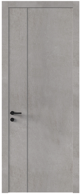 Межкомнатная дверь Tivoli В-1, Без стекла (ДГ), цвет - Белый камень