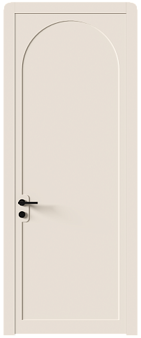 Дверь Luna Moderno Бежевое Ядро Миндаля эмаль (RAL 070-85-05) без стекла
