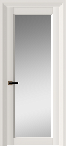 Дверь Domenica Neo Classic Decoro Белая эмаль (RAL 9003) со стеклом