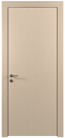 Дверь Tivoli А-1 Бежевый Мел эмаль по шпону (RAL 075-80-10) без стекла