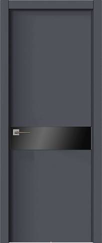 Дверь Tivoli И-4 Графитово-серая эмаль (RAL 7024) без стекла
