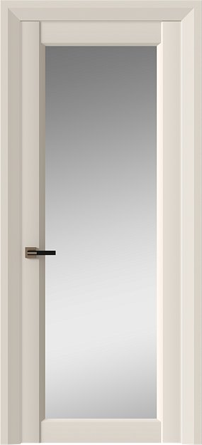 Межкомнатная дверь Domenica Neo Classic Decoro, цвет - Грязный Белый эмаль (RAL 070-90-05), Со стеклом (ДО)