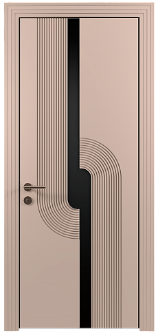 Дверь Cascato Moderno Грязный Белый эмаль (RAL 070-90-05) без стекла