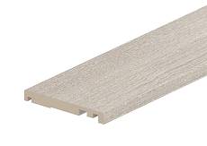 Наличник прямоугольный с хвостовиком, H=80мм, комплект на двустворчатая дверь, Серый дуб