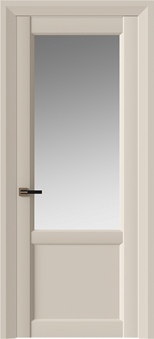 Дверь Dinastia Neo Classic Decoro Бежевое Ядро Миндаля эмаль (RAL 070-85-05) со стеклом