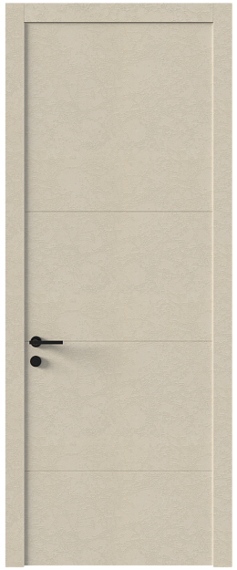 Межкомнатная дверь Tivoli Г-2, Без стекла (ДГ), цвет - Версилк крем