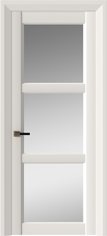 Дверь Milano Neo Classic Decoro Белая эмаль (RAL 9003) со стеклом