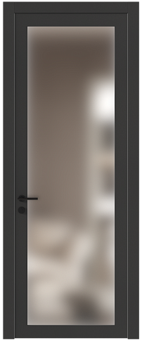 Дверь Tivoli З-1 Диамант серый со стеклом