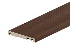 Наличник прямоугольный с хвостовиком, H=80мм, комплект на одностворчатую дверь, Дуб торонто