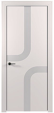 Дверь Armonia Moderno Белая эмаль (RAL 9003) без стекла