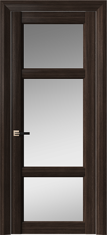 Дверь Siena Neo Classic Decoro Венге Нуар со стеклом