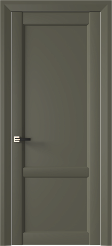 Дверь Dinastia Neo Classic Decoro Серый Мох эмаль (RAL 7003) без стекла