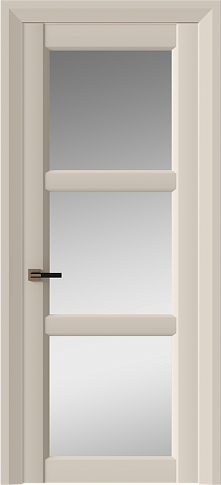 Дверь Milano Neo Classic Decoro Бежевое Ядро Миндаля эмаль (RAL 070-85-05) со стеклом