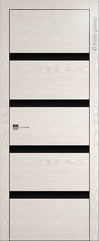 Дверь Tivoli Д-4 Белый ясень nano-flex без стекла