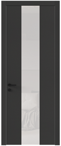 Дверь Tivoli Ж-1 Диамант серый со стеклом