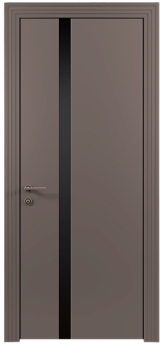 Дверь Tivoli Д-1 Теплый Серый эмаль (RAL 040-60-05) без стекла