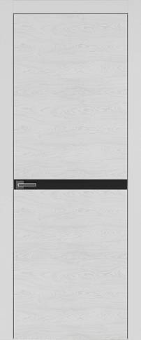 Дверь Tivoli Б-4 Серая эмаль по шпону (RAL 7047) без стекла