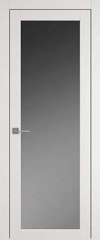 Дверь Tivoli З-5 Бежевая эмаль по шпону (RAL 9010) со стеклом