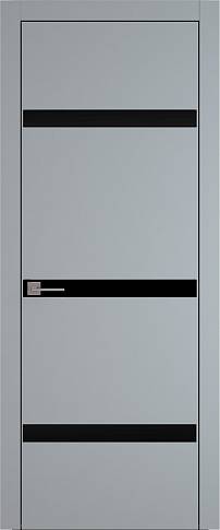 Дверь Tivoli Г-4 Серебристо-серая эмаль (RAL 7045) без стекла